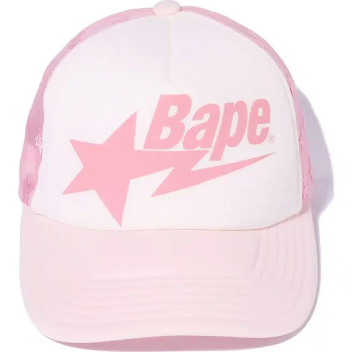 BAPESTA Pattern All Mesh Cap