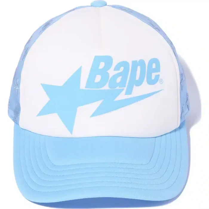 BAPESTA Pattern All Mesh Cap