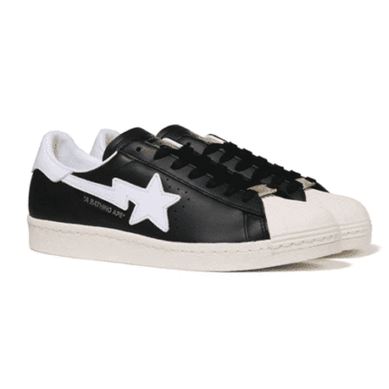 BAPESTA x Adidas 82 FI Superstar Shoes